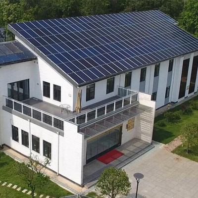 리스인 고전력 태양 전지판 지붕 PV 모듈 반쯤 줄여진 단일결정 실리콘 전지