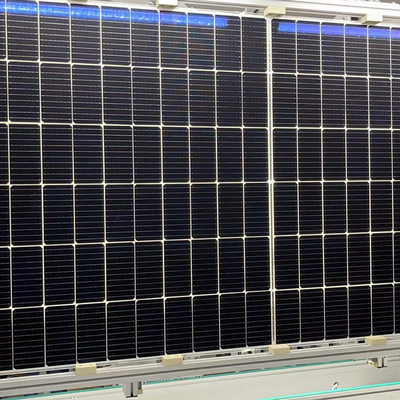 그리드 태양계 태양 전지판 단일결정 태양 전지 지붕에서 떨어져 있는 고효율 50KW