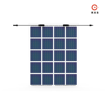 가정 간이 차고를 위한 재생 가능한 BIPV 태양 전지판 전지 에너지 전력 체계 300W