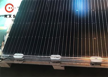 양면이 있는 모든 까만 태양 전지판, 접속점 상자를 가진 단결정 Pv 태양 전지판