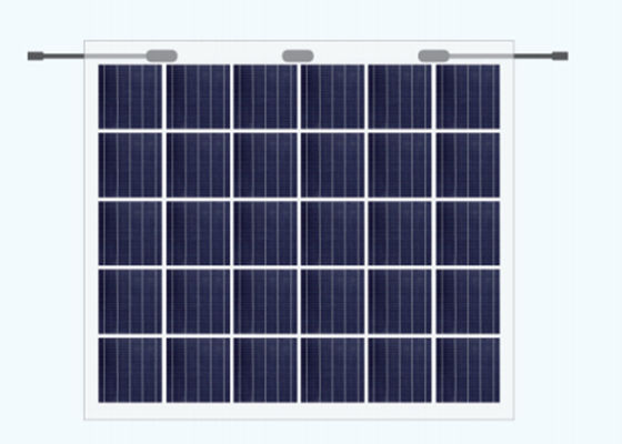 두배 라미네이트된 유리와 160W 모노럴 두 면이 있는 BIPV 태양 전지판 PV 컴퍼넌트