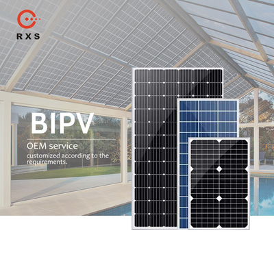 모든 검은 BIPV 태양 전지판 단결정성 실리콘 태양 전지판 6v 540w