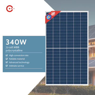 고효율 고전력 태양 전지판 340W 페르크 절반 태양 전지판
