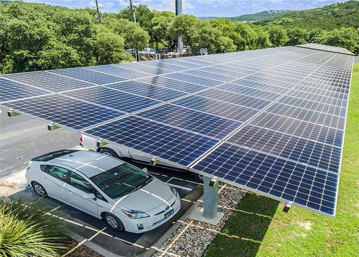 에너지 효과 차량을 위한 빠른 위탁 태양 전기 충전소