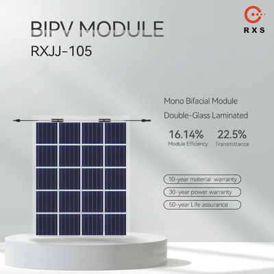가정 간이 차고를 위한 재생 가능한 BIPV 태양 전지판 전지 에너지 전력 체계 300W