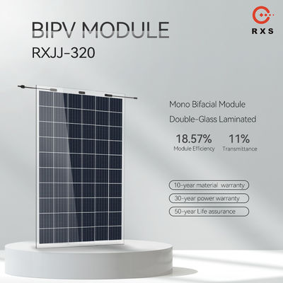 Customizable BIPV 태양 전지판 종류 A 단청 태양 전지 200watt 320W