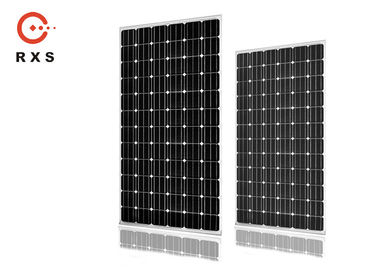 350W 단청 까만 태양 전지판, 낮은 뚜껑을 가진 24V 상업적인 태양 전지판