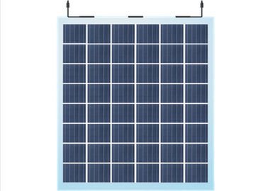 Transparent Amorphous Glass BIPV Solar Power Panels For Solar System
