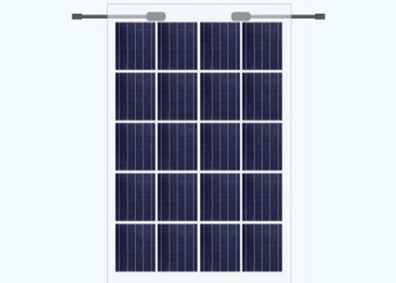 두 면이 있는 105W 건물은 BIPV 태양 전지판 단일결정 솔라 모듈을 통합했습니다
