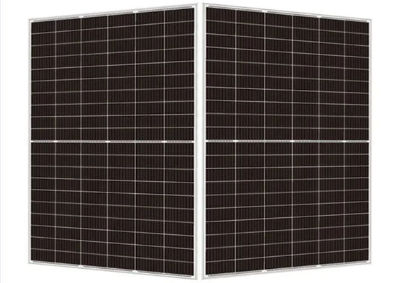 반쪽 전지 모노럴 태양 PERC PV 모듈 525W 530W 535W 540W 고전압 태양 전지판